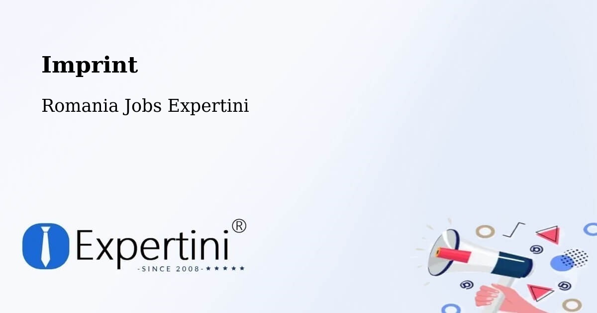 Imprint – Corlătești - Romania Jobs Expertini